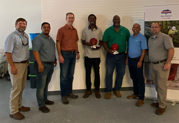 Celebrating their heroism with the D15 leadership team Celebrating their heroism with the D15 leadership team