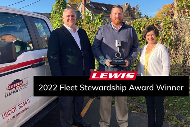 Lewis Fleet Stewardship Award Winner